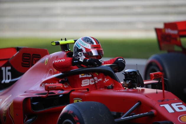 Photo4 LaPresse 28 09 2019 Sochi, Russia Grand Prix Formula One Russia 2019 In the pic: Qualifying, Charles Leclerc (MON) Scuderia Ferrari SF90  Copyright: xPhoto4 LaPressex