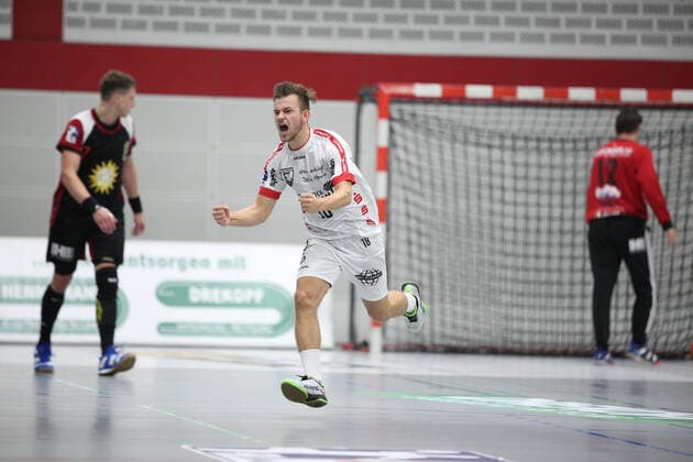 Magnus Neitsch TuS Ferndorf 18 GER, Handball, 2 Bundesliga, TuS N Luebbecke vs. TuS Ferndorf, 28 09 2019 Luebbecke Copyright: xEIBNER JanxStrohdiekx EP_JSK