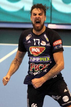 28.09.2019 Szeged(Hungary) MOL Pick Szeged-SG Flensburg-Handewitt EHF Champions League men s handball Bogdan Radivojevic MOL Pick Szeged : 