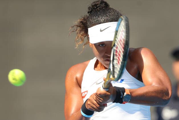 (190929) -- BEIJING, Sept. 29, 2019 -- Naomi Osaka of Japan returns the ball during the women s singles first round match between Naomi Osaka of Japan and Jessica Pegula of the United States at the 2019 China Open tennis tournament in Beijing, capital of China, Sept. 29, 2019. ) (SP)CHINA-BEIJING-TENNIS-CHINA OPEN-WOMEN S SINGLES(CN) JiaxHaocheng 