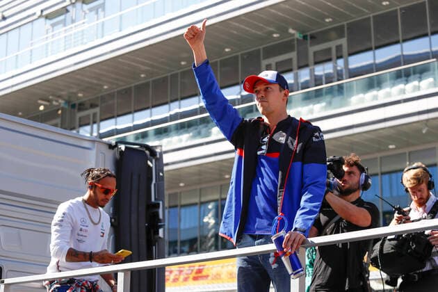 Motorsports: FIA Formula One World Championship, WM, Weltmeisterschaft 2019, Grand Prix of Russia, 26 Daniil Kvyat (RUS, Red Bull Toro Rosso Honda), Sochi Russia