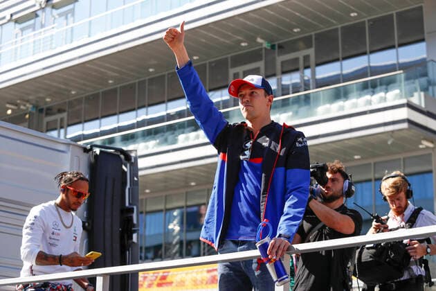 Motorsports: FIA Formula One World Championship, WM, Weltmeisterschaft 2019, Grand Prix of Russia, 26 Daniil Kvyat (RUS, Red Bull Toro Rosso Honda), Sochi Russia