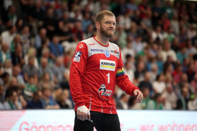 Frisch Auf Göppingen TVB 1898 Stuttgart Germany, Göppingen, 29 09 2019, Handball, Liqui Moly HBL Bundesliga, Season 2019 2020, Frisch Auf Göppingen TVB 1898 Stuttgart Johannes Bitter TVB 1898 Stuttgart