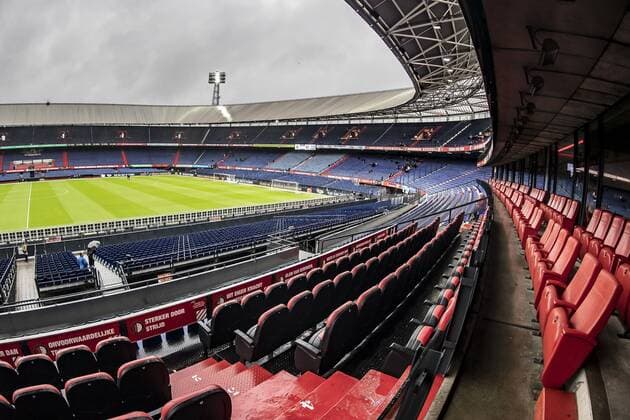 ROTTERDAM, Feyenoord - FC Twente, 29-09-2019, football, Dutch Eredivisie, Season 2019-2020, Stadium De Kuip, overview of the stadium before the match Feyenoord - Twente  x4728750x Copyright: