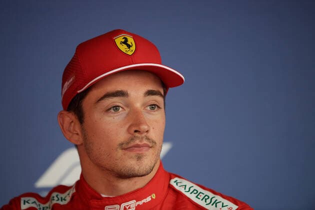 Charles Leclerc, Scuderia Ferrari, formula 1 GP, Russian in Sochi, 29 09 2019 Photo mspb Larkin Charles Leclerc, formula 1 GP, Russian