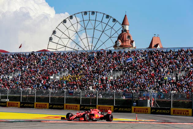 Motorsports: FIA Formula One World Championship, WM, Weltmeisterschaft 2019, Grand Prix of Russia, 16 Charles Leclerc (MCO, Scuderia Ferrari Mission Winnow), Sochi Russia