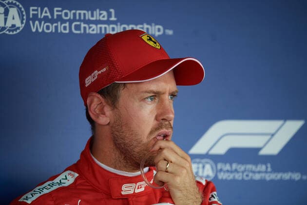 Sebastian Vettel, Scuderia Ferrari, formula 1 GP, Russian in Sochi, 29 09 2019 Photo mspb Larkin Sebastian Vettel, formula 1 GP, Russian