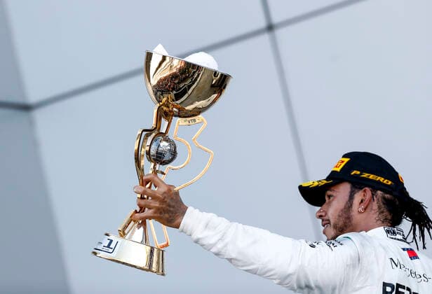 Motorsports: FIA Formula One World Championship, WM, Weltmeisterschaft 2019, Grand Prix of Russia, 44 Lewis Hamilton (GBR, Mercedes AMG Petronas Motorsport), Sochi Russia