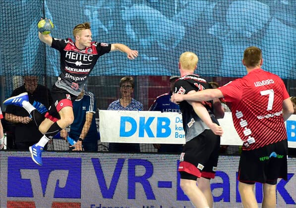 29 09 2019 Handball 1 Bundesliga DKB HBL Season 2019 2020 07 Matchday HC Erlangen Nuremberg Metropolitan Region HCE HSG Nordhorn Lingen OGo Christopher Bissel 21, HC Erlangen HCE