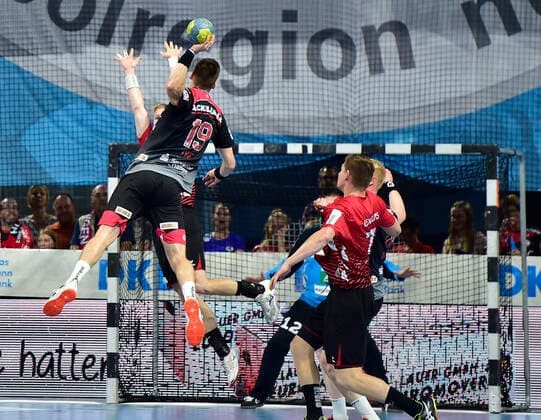 29 09 2019 Handball 1 Bundesliga DKB HBL Season 2019 2020 07 Matchday HC Erlangen Metropolregion Nürnberg HCE HSG Nordhorn Lingen OGo Sime Ivic 19, HC Erlangen HCE