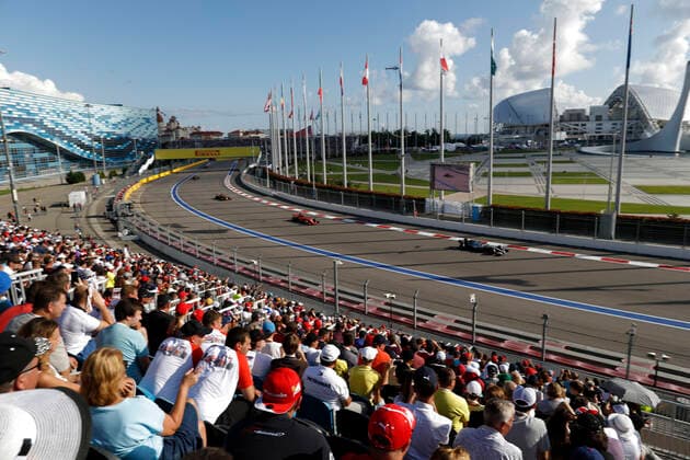 Motorsports: FIA Formula One World Championship, WM, Weltmeisterschaft 2019, Grand Prix of Russia, 77 Valtteri Bottas (FIN, Mercedes AMG Petronas Motorsport), Sochi Russia