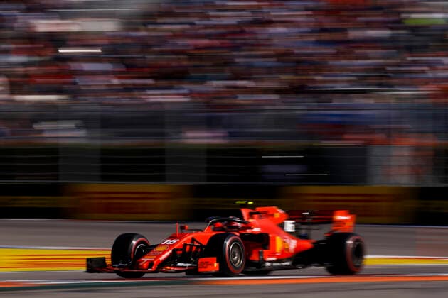 Motorsports: FIA Formula One World Championship, WM, Weltmeisterschaft 2019, Grand Prix of Russia, 16 Charles Leclerc (MCO, Scuderia Ferrari Mission Winnow), Sochi Russia