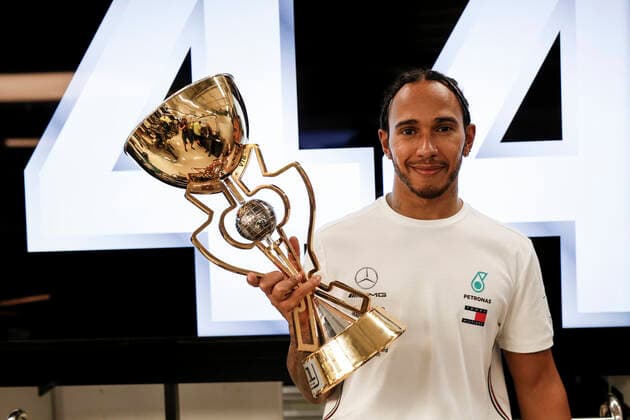 Motorsports: FIA Formula One World Championship, WM, Weltmeisterschaft 2019, Grand Prix of Russia, 44 Lewis Hamilton (GBR, Mercedes AMG Petronas Motorsport), Sochi Russia