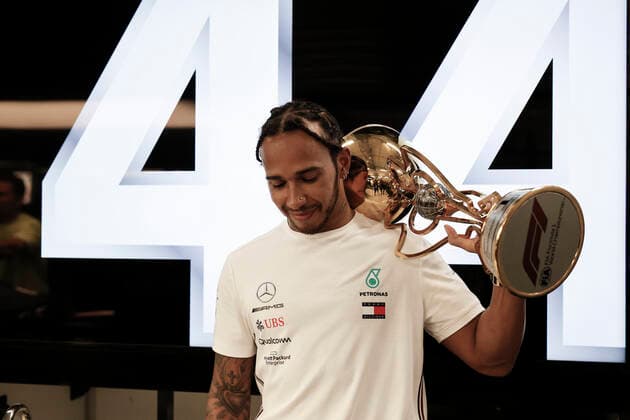 Motorsports: FIA Formula One World Championship, WM, Weltmeisterschaft 2019, Grand Prix of Russia, 44 Lewis Hamilton (GBR, Mercedes AMG Petronas Motorsport), Sochi Russia