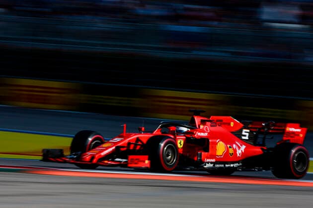 Motorsports: FIA Formula One World Championship, WM, Weltmeisterschaft 2019, Grand Prix of Russia, 5 Sebastian Vettel (GER, Scuderia Ferrari Mission Winnow), Sochi Russia