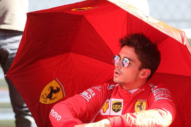 Photo4 LaPresse 29 09 2019 Sochi, Russia Grand Prix Formula One Russia 2019 In the pic: Grid, Charles Leclerc (MON) Scuderia Ferrari SF90  Copyright: xPhoto4 LaPressex