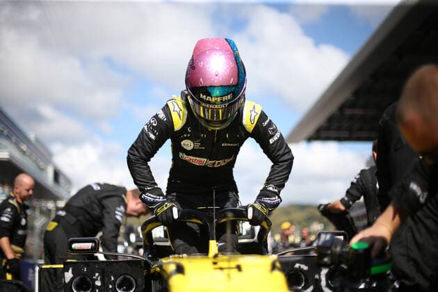 Photo4 LaPresse 29 09 2019 Sochi, Russia Grand Prix Formula One Russia 2019 In the pic: grid, Daniel Ricciardo (AUS) Renault Sport F1 Team RS19  Copyright: xPhoto4 LaPressex