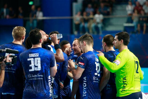 match de ehf Champions League (ehfcl) entre le Montpellier Handball (mhb) et le Telekom Veszprem. HANDBALL : Montpellier Handball Vs Telekom Veszprem - Champions League - 29 09 2019 GuillaumeBRESSON Panoramic 