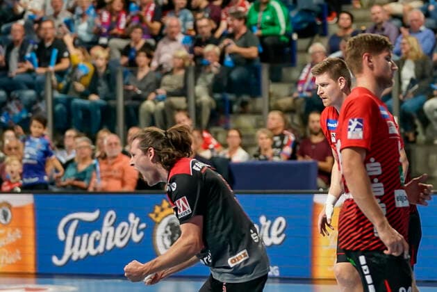 Handball, 1 Bundesliga HC Erlagen - HSG Nordhorn-Lingen, 7 Matchday on 29 09 2019, Season 2019 20