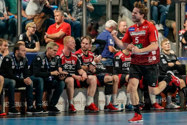 Handball, 1 Bundesliga HC Erlagen - HSG Nordhorn-Lingen, 7 Matchday on 29 09 2019, Season 2019 20