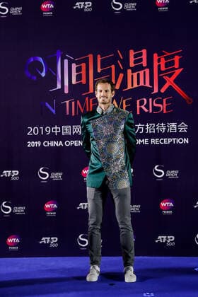 BEIJING, CHINA - SEPTEMBER 29: Andy Murray of Great Britain attends 2019 China Open offical welcome reception at China Olympic tower on September 29, 2019 in Beijing, China.  Copyright: xVCGx CFP111251847922 