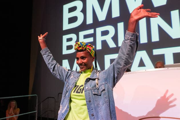Athletics Berlin 29 09 2019 46 BMW Berlin Marathon of Runners Award Ceremony at Cosmos Club Party Melat Kejeta GER
