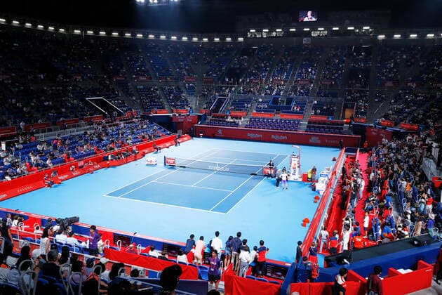 General view, OCTOBER 1, 2019 - Tennis : Rakuten Japan Open Tennis Championships 2019 Men s Doubles round of 16 match at Ariake Colosseum, Tokyo, Japan. Noxthirdxpartyxsales  (113481758)