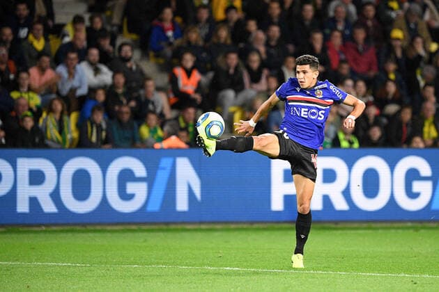 20 YOUCEF ATAL (NICE) FOOTBALL : Nantes vs Nice - Ligue 1 Conforama - 05 10 2019 FEP Panoramic 