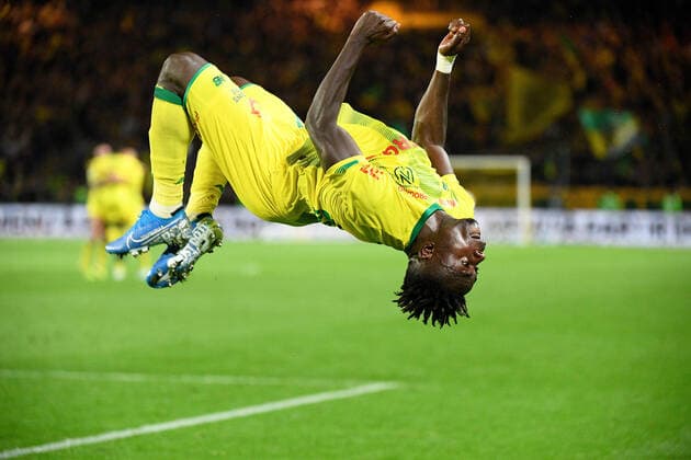 JOIE - 27 MOSES SIMON (NAN) FOOTBALL : Nantes vs Nice - Ligue 1 Conforama - 05 10 2019 FEP Panoramic 