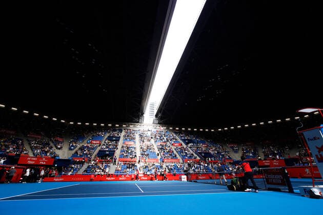 General view, OCTOBER 6, 2019 - Tennis : Rakuten Japan Open Tennis Championships 2019 Men s Singles Final match at Ariake Colosseum, Tokyo, Japan. NOxTHIRDxPARTYxSALES.  (113862850)