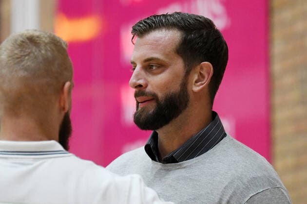 GER, DBBL, GiroLive Panthers Osnabrueck vs inexio Royals Saarlouis 06 10 2019, Panthers Dome, Osnabrück, GER, DBBL, GiroLive Panthers Osnabrueck vs inexio Royals Saarlouis in photo Co Trainer Sasa Cuic GiroLive Panthers Osnabrück nordphotox xPaetzel nph00403