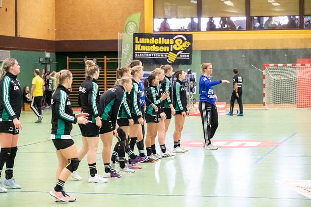 TSV Nord Harrislee vs. VfL Oldenburg, Handball, DHB Cup 2 Round, Harrislee 06 10 19 Team Oldenburg Copyright: xBEAUTIFULxSPORTS MarioxM.xKobergx
