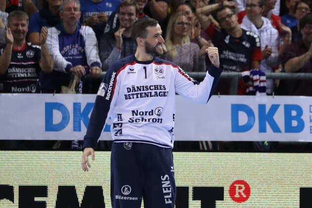 SG Flensburg Handewitt vs. Fuechse Berlin, 06 10 19, LIQUI MOLY Handball Bundesliga, Benjamin Buric SG Flensburg Handewitt, 01 Copyright: xBEAUTIFULxSPORTS MarioxM.xKobergx
