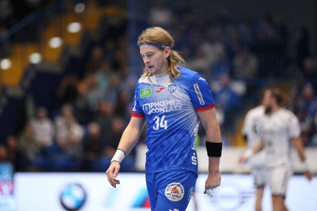 Andreas Cederholm TBV Lemgo Lippe 34 GER, Handball, 1 Bundesliga, TBV Lemgo Lippe versus THW Kiel, 06 10 2019 Lemgo Copyright: xEIBNER JanxStrohdiekx EP_JSK