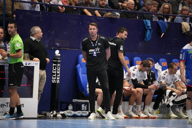Filip Jicha Coach THW Kiel GER, Handball, 1 Bundesliga, TBV Lemgo Lippe vs. THW Kiel, 06 10 2019 Lemgo Copyright: xEIBNER JanxStrohdiekx EP_JSK