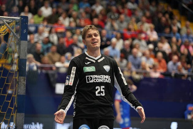 Peter Johannesson TBV Lemgo Lippe 25 GER, Handball, 1 Bundesliga, TBV Lemgo Lippe versus THW Kiel, 06 10 2019 Lemgo Copyright: xEIBNER JanxStrohdiekx EP_JSK