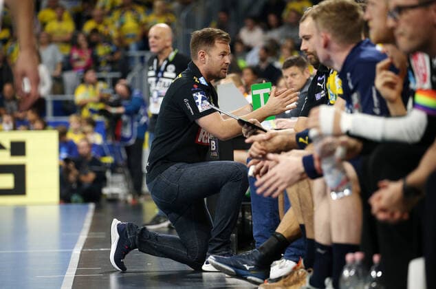Handball, 1 Bundesliga Rhein Neckar Löwen HSG Wetzlar, 8 Matchday 06 10 2019, Season 2019 20, ZmdZ, Kristjan Andresson Trainer Rhein Neckar Löwen , Rhein Neckar Löwen HSG Wetzlar