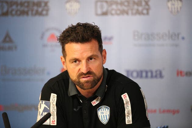 Florian Kehrmann Trainer TBV Lemgo Lippe GER, Handball, 1 Bundesliga, TBV Lemgo Lippe against THW Kiel, 06 10 2019 Lemgo Copyright: xEIBNER JanxStrohdiekx EP_JSK
