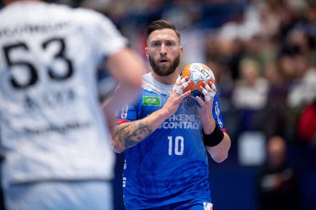 Lemgo, Germany 06 10 2019 1 Handball Bundesliga 2019 2020 TBV Lemgo Lippe vs. THW Kiel Fabian van Olphen Lemgo Lemgo North Rhine-Westphalia Germany Phoenix Contact Arena