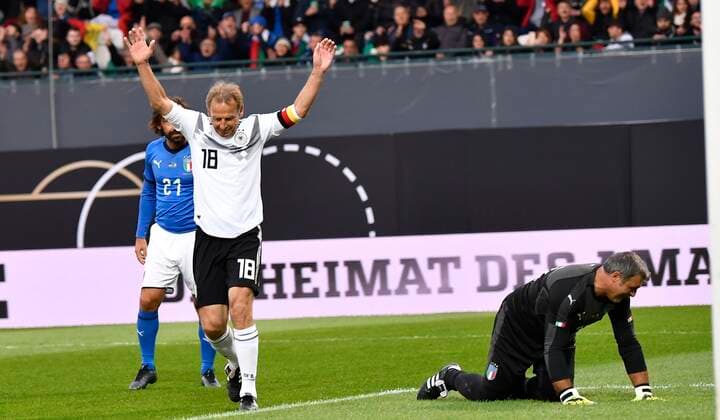 07 10 2019 Soccer International Legends Game DFB All Stars Germany vg Azzurri Legends Italy