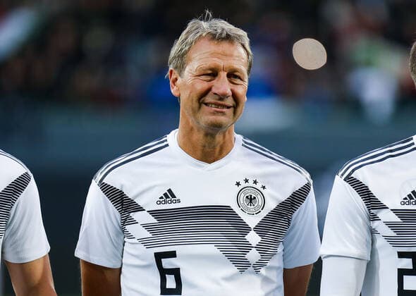 07 10 2019, xmkx, football legend game, DFB All Stars Azzurri Legends v l Guido Buchwald GER DFL DFB REGULATIONS PROHIBIT ANY USE OF PHOTOGRAPHS as IMAGE SEQUENCES and or QUASI VIDEO Fuerth Bayern Deutschland DE