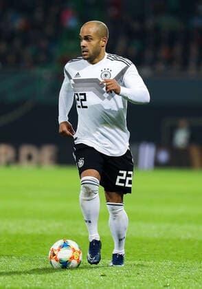 07 10 2019, xmkx, football legend game, DFB All Stars Azzurri Legends v l David Odonkor GER DFL DFB REGULATIONS PROHIBIT ANY USE OF PHOTOGRAPHS as IMAGE SEQUENCES and or QUASI VIDEO Fuerth Bayern Deutschland DE