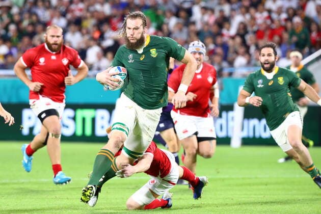 RG Snyman (RSA), OCTOBER 8, 2019 - Rugby : 2019 Rugby World Cup Pool B match between South Africa 66-7 Canada at Kobe Misaki Stadium in Kobe, Hyogo, Japan.  (114014141)