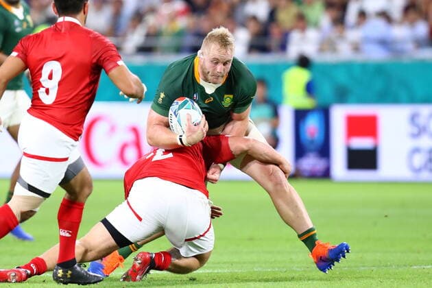 Vincent Koch (RSA), OCTOBER 8, 2019 - Rugby : 2019 Rugby World Cup Pool B match between South Africa 66-7 Canada at Kobe Misaki Stadium in Kobe, Hyogo, Japan.  (114032275)
