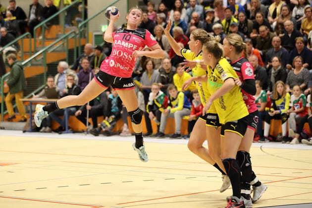 Lena Degenhardt TusSies Metzingen 10 GER, 1 League Handball Women, BVB Dortmund Tussies Metzingen, 9 10 2019 Dortmund Copyright: xEIBNER Stummbilligx EP_EER