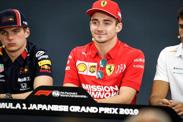 Motorsports: FIA Formula One World Championship, WM, Weltmeisterschaft 2019, Grand Prix of Japan, 16 Charles Leclerc (MCO, Scuderia Ferrari Mission Winnow), Suzuka Japan
