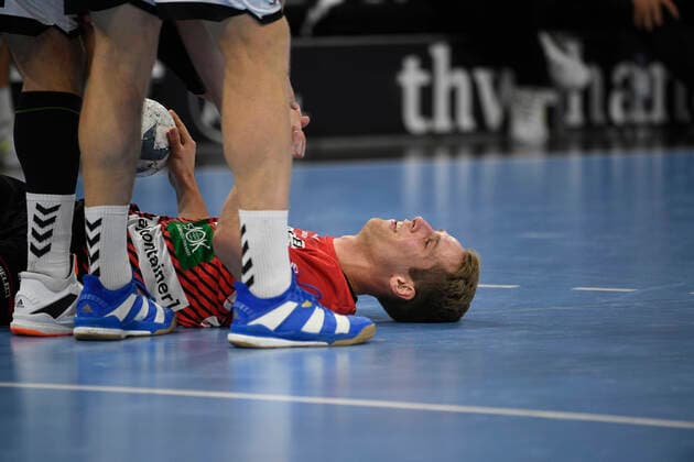 Alex Terwolbeck HSG Nordhorn Lingen , Handball Bundesliga, Liqui Moly HBL, Men, 9 Matchday, THW Kiel vs. HSG Nordhorn Lingen, 10 10 19 Kiel Sparkassen Arena Schleswig Holstein Germany
