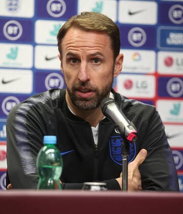 England Presser England Manager Gareth Southgate pictured at a media conference at Sinobo Stadium, Prague Content Not Available For UK Newspapers Copyright: xPaulxChestertonx FIL-13737-0027