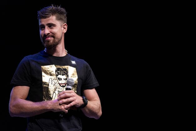 October 10, 2019, Trento, Italy: Road bicycle rider PETER SAGAN attends Ã¢â‚¬ËœIl Festival dello ¢â‚¬â ¢ in Trento, Italy. The Sports Festival is a unique chance for fans and enthusiasts to meet their idols and try out a range of sporting activities. Il Festival dello Sport 2019 Trento Italy - ZUMAg147 20191010_zap_g147_065 Copyright: xJamesxGasperottix