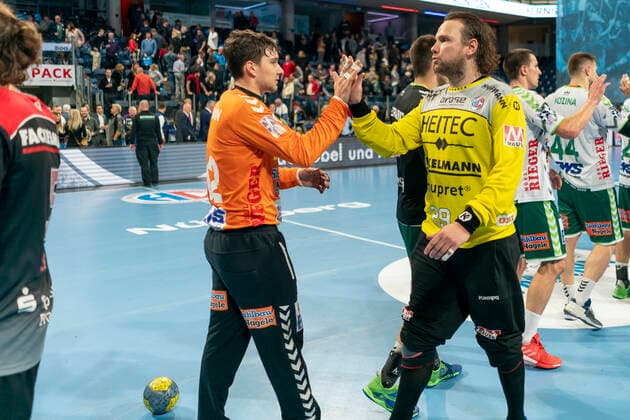 10 10 2019 Handball, 1 Bundesliga HC Hits FRISCH AUF Goeppingen, 3 Matchday, Season 2019 20 Handball, 1 Bundesliga HC Hits HHC Hits FRISCH AUF Goeppingen, 3 Matchday on 10 10 2019, Season 2019 20 Copyright: HMBxMedia BorisxSchumacher